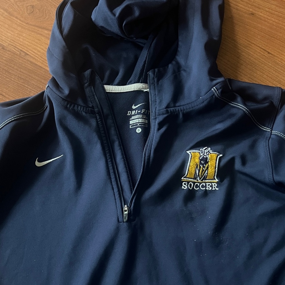Nike Navy Blue Soccer Hoodie